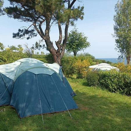 Tente 3 Chambres, Petit Camping Familial Vue Mer Plestin-les-Grèves Esterno foto